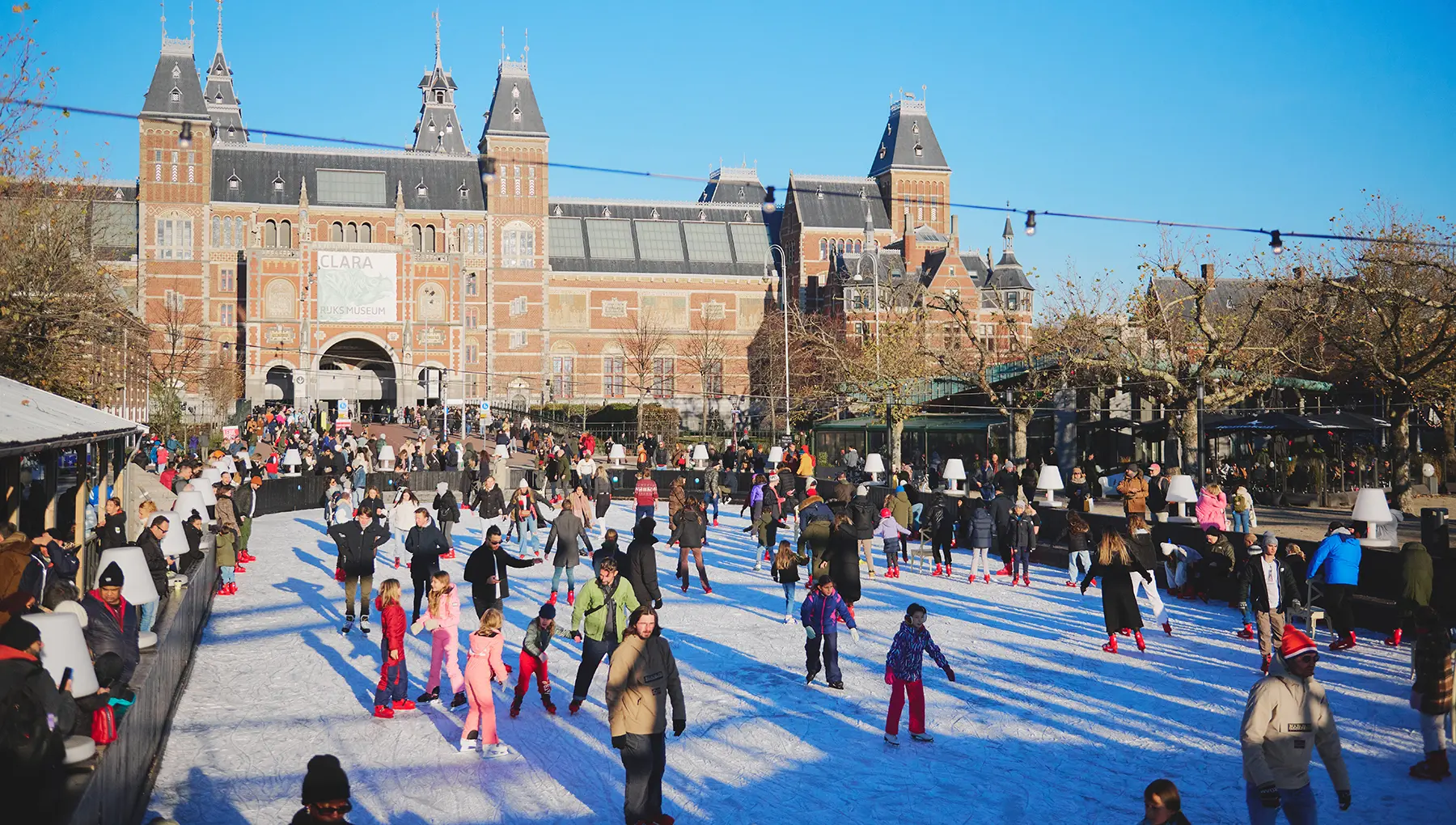 Ice rink at Museumplein